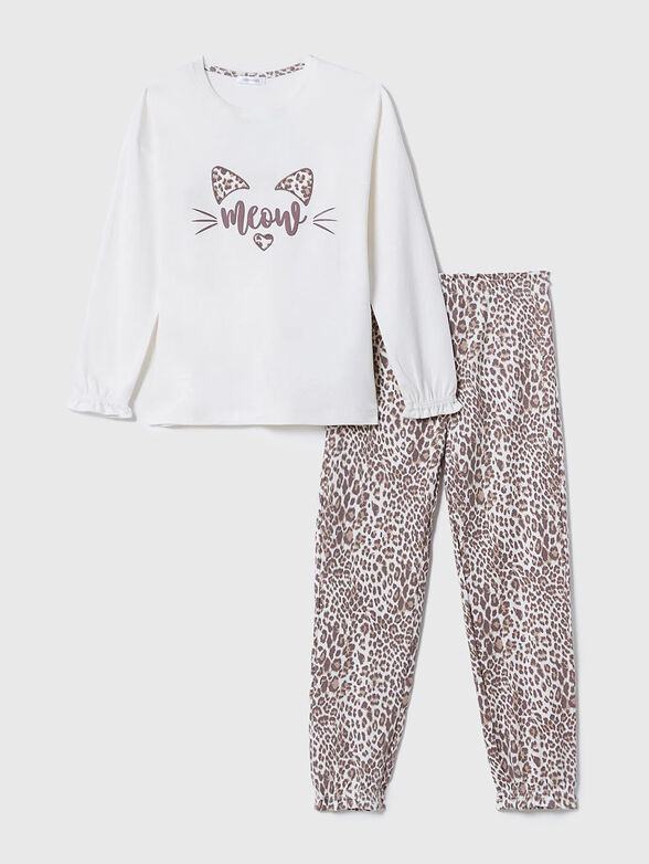 WILDLY CAT two-piece pyjamas - 1