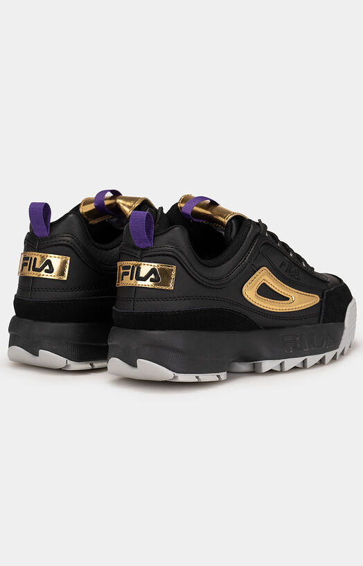 DISRUPTOR M sneakers with gold accents brand FILA