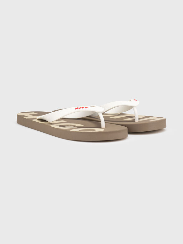 Beach slippers with logo - 2