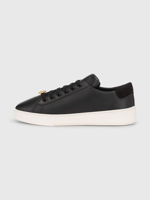 RYVER black sneakers with metal detail - 4