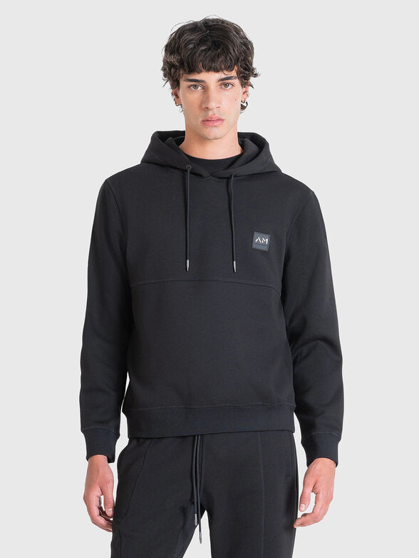 Sweatshirt with logo patch - 1