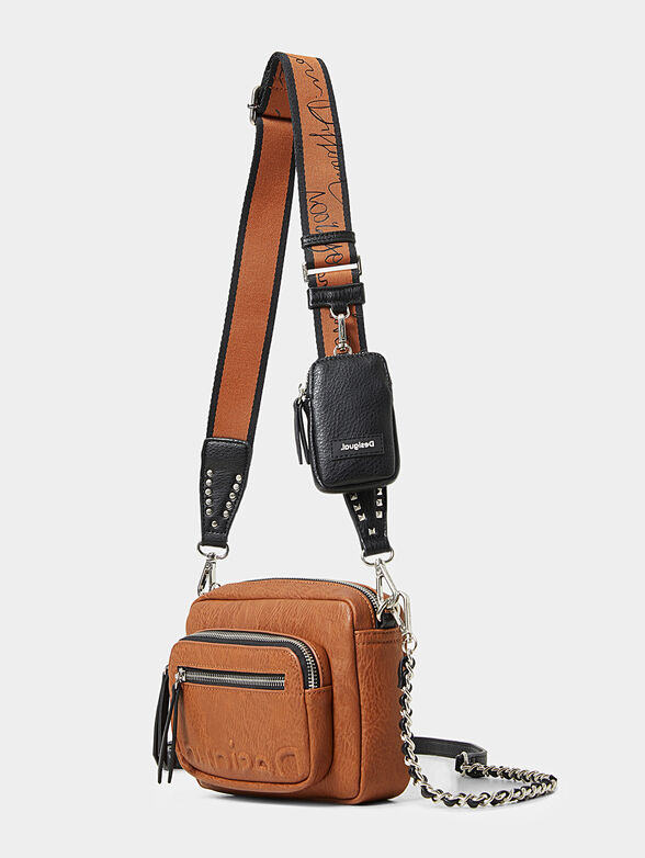 Crossbody bag with embossed logo - 3