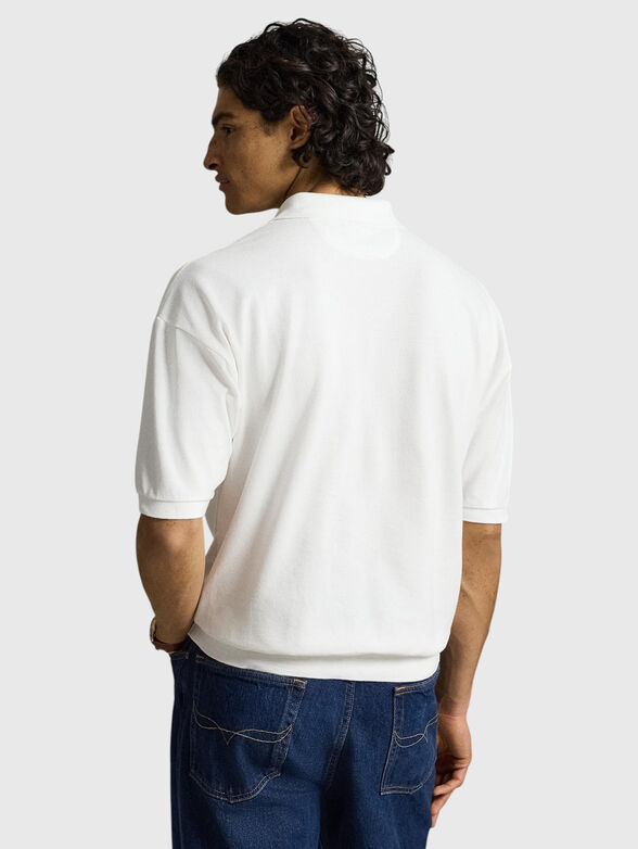 Ribbed polo shirt - 3