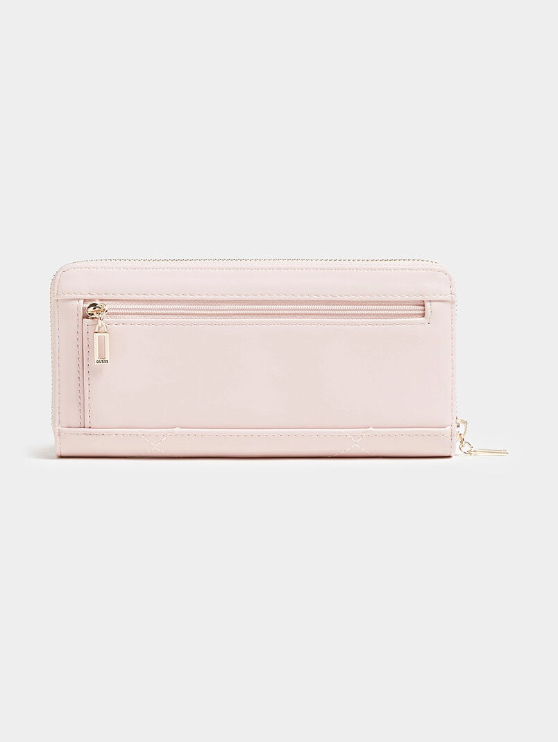 VIKKY pink purse with logo  - 3
