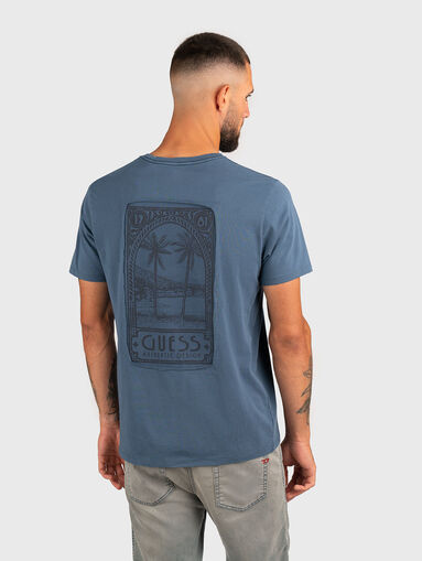 PARADISE cotton T-shirt with accent print - 3