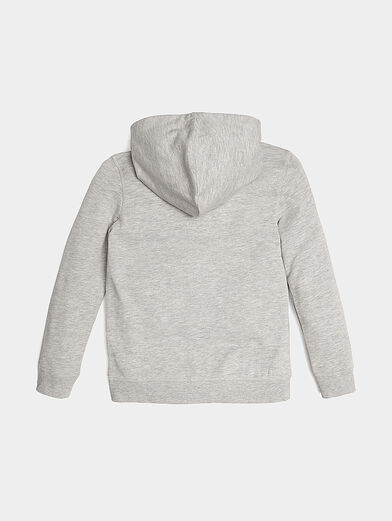 Hooded sweatshirt with logo print - 2