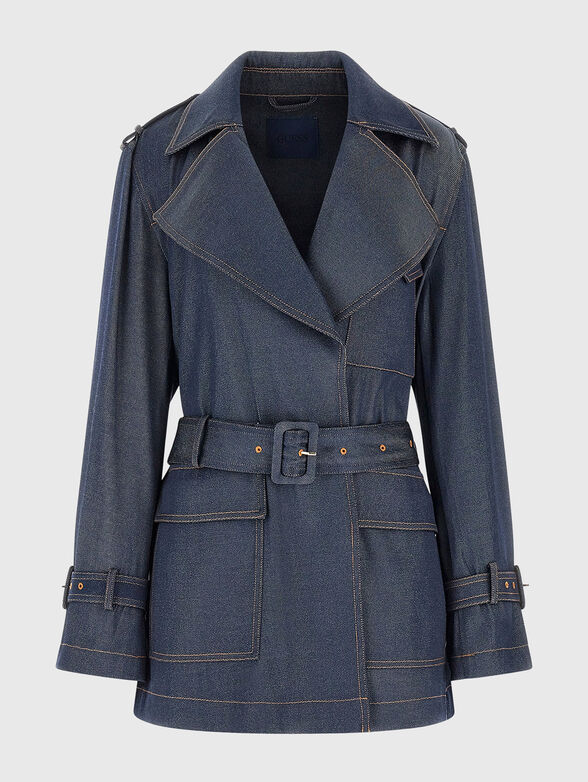 REGINE denim trench coat  - 1
