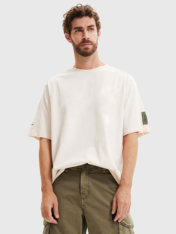 FRANK blue oversized T-shirt  - 1