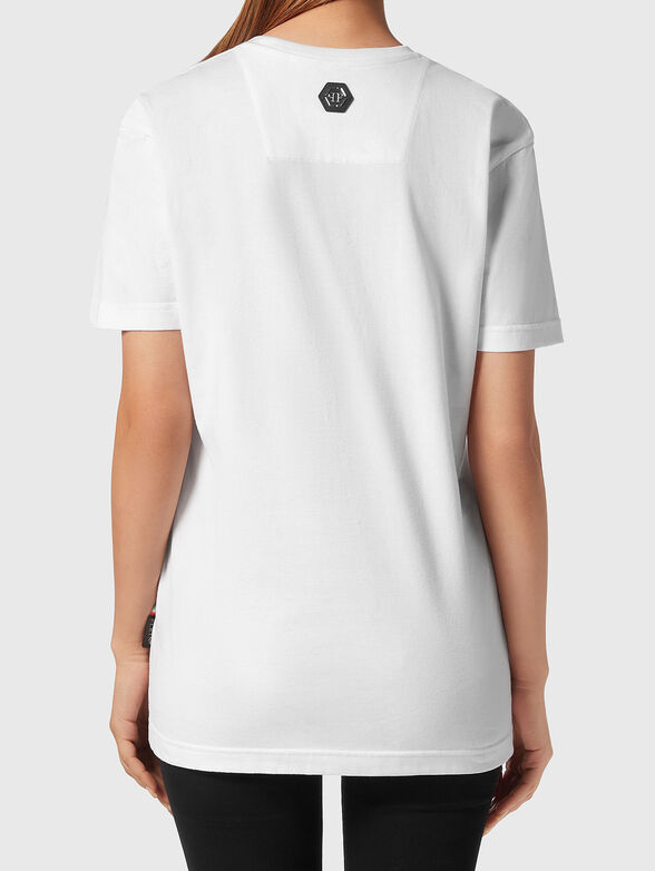 T-shirt with accent embroidery - 3