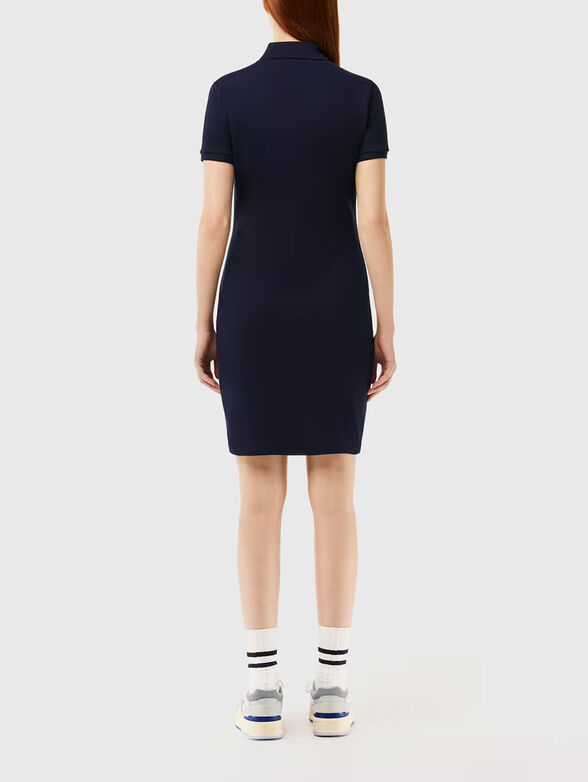 Piqué polo dress - 2
