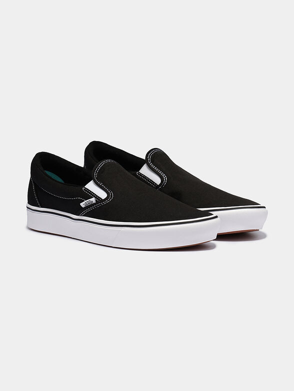 Slip-on sneakers in black color - 2