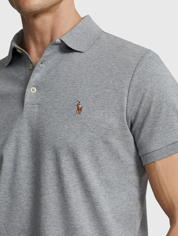 Polo shirt with logo embroidery - 4