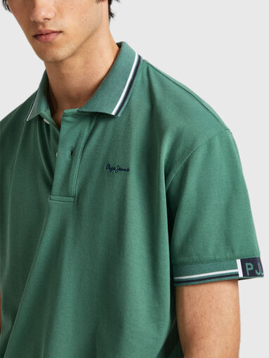 HARLEY dark blue polo-shirt - 5