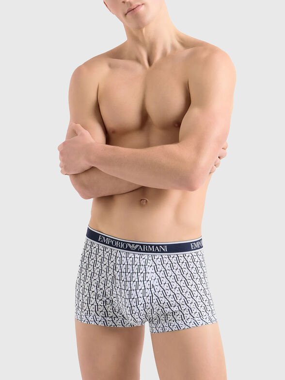 Set of three trunks with logo accent - 2