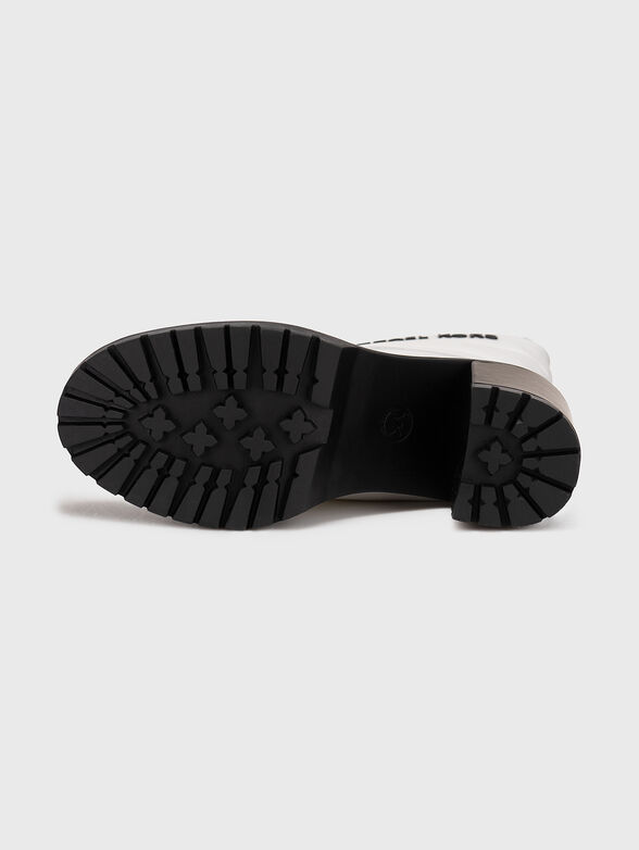 HOLT quilted boots with logo detail - 5