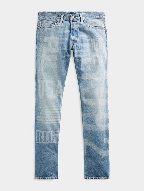 VARICK Jeans with art print - 1