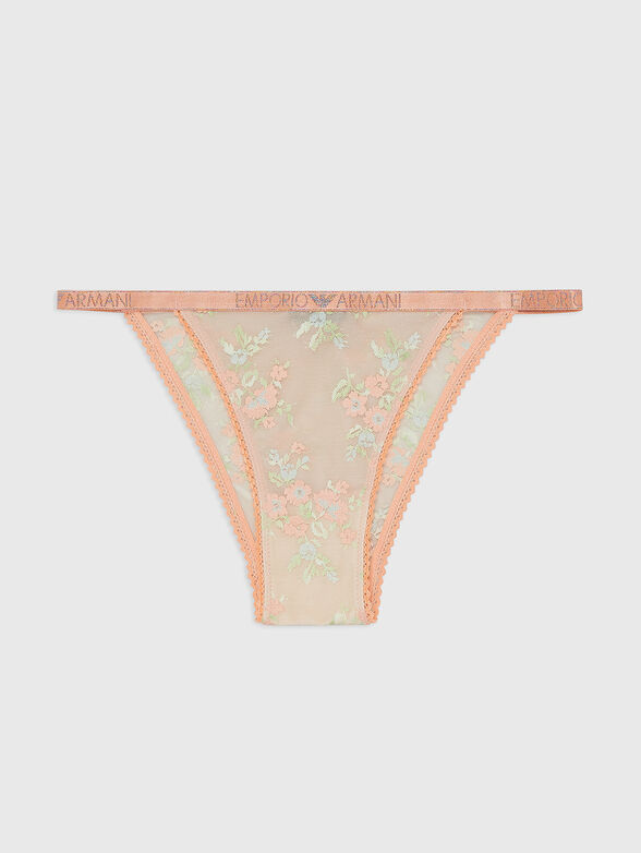 Bikini with floral details  - 1