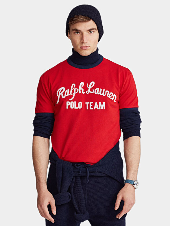 T-shirt in red color - 1