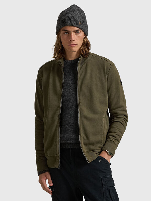 Sweatshirt with zipper - 0