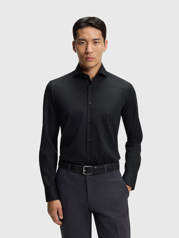 Long sleeved cotton shirt - 1