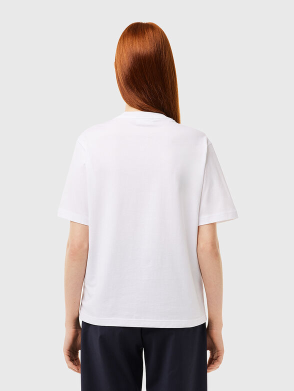 Logo detail  black T-shirt  - 3