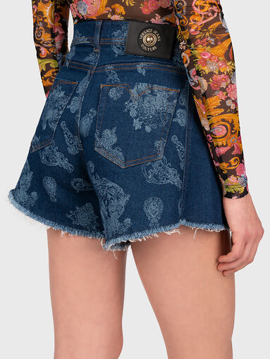 Denim shorts - 4