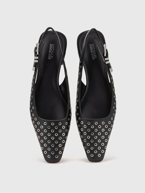 Leather ballet flats - 6