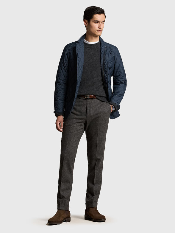 Jacket with zipper and buttons - 2