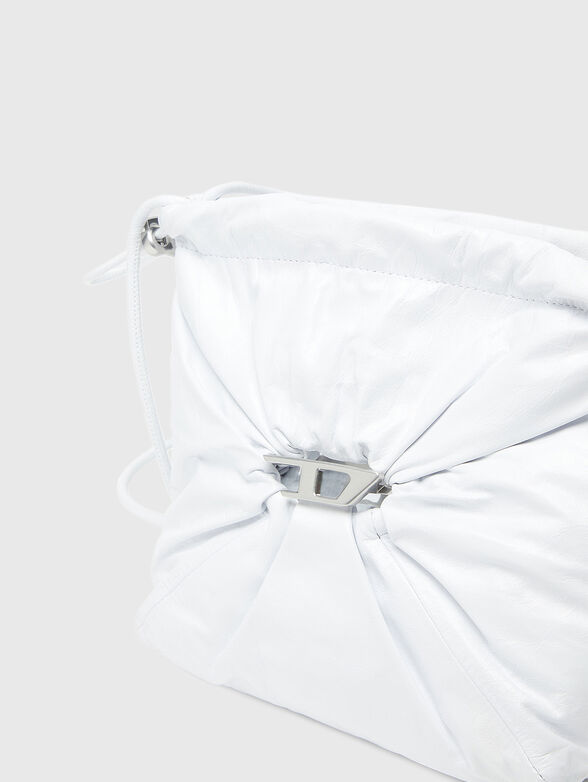 SCRUNCH-D small leather bag with logo - 5