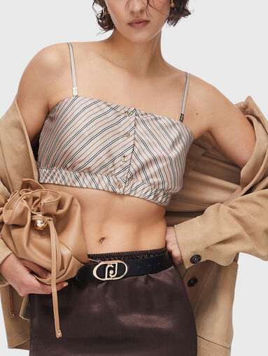 Striped crop top - 5