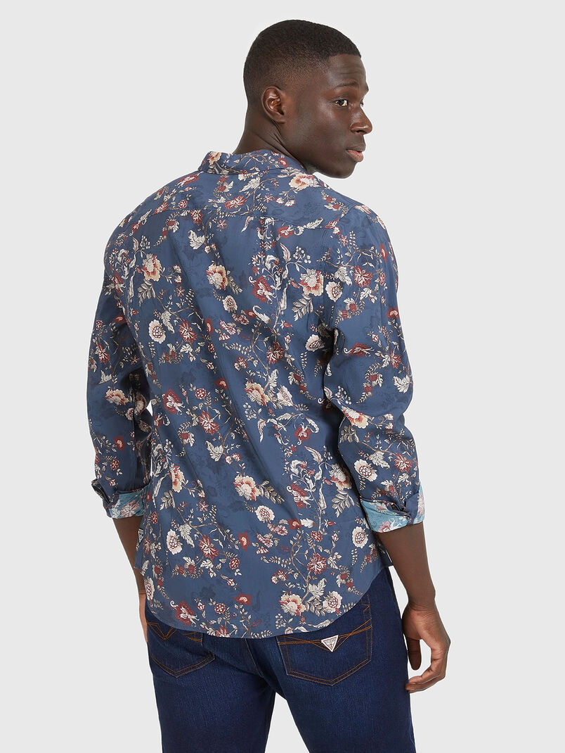 Shirt with monogram print - 3