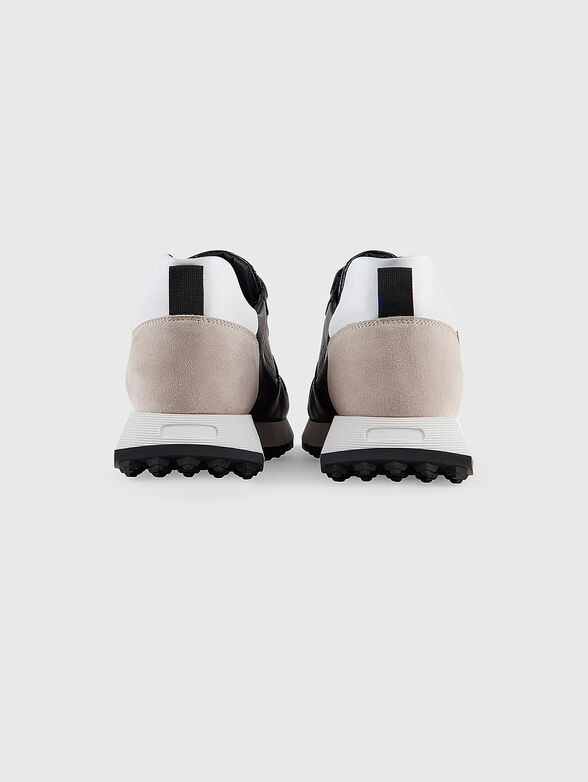 KILIAN leather sports shoes with contrasting details - 3