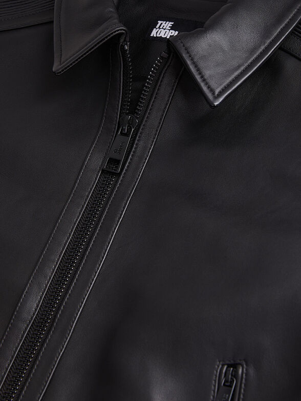 Black biker jacket  - 3