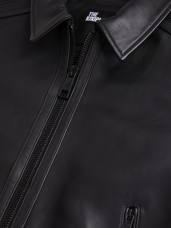 Black biker jacket  - 4