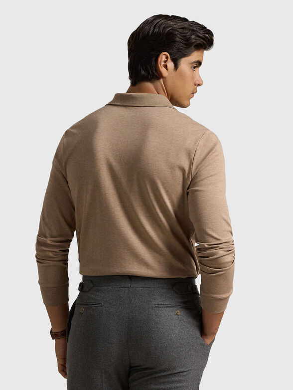 Brown polo shirt - 3