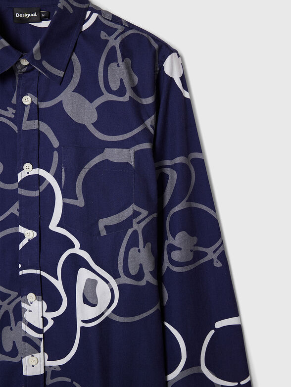 MICKEY MOUSE print shirt - 4