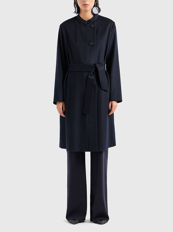 Dark blue coat - 1