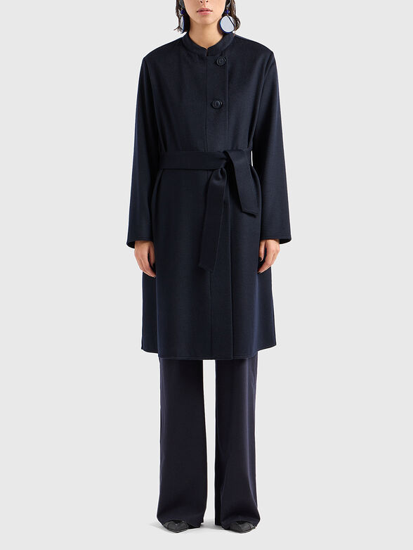 Dark blue coat - 1