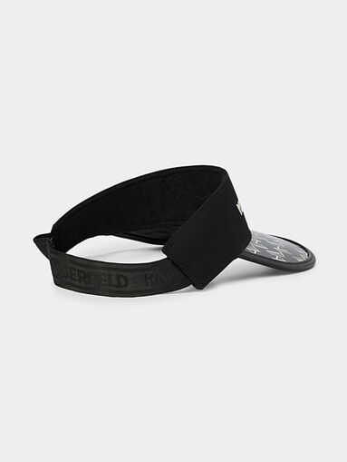 K/ESSENTIAL visor with monogram logo print - 3