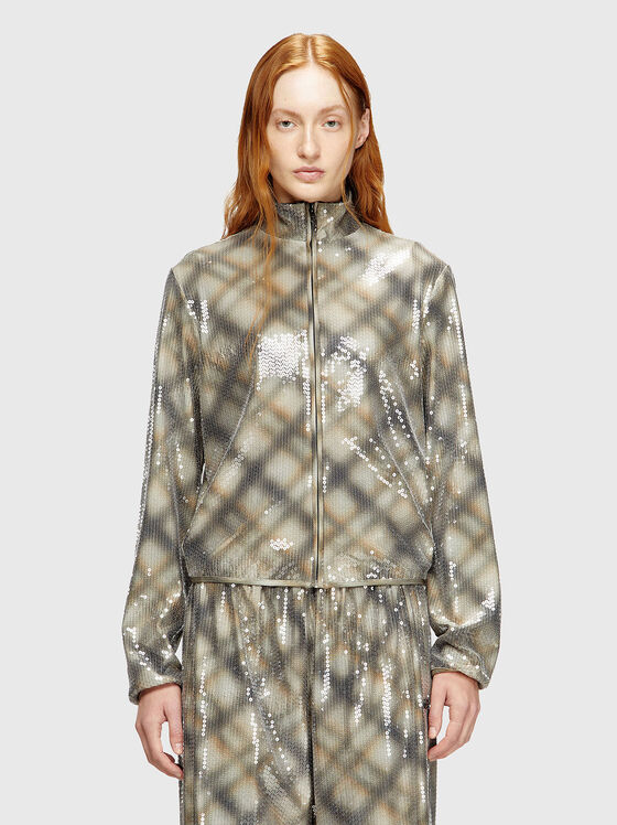 Суитшърт F-EREQUINS с пайети - 1