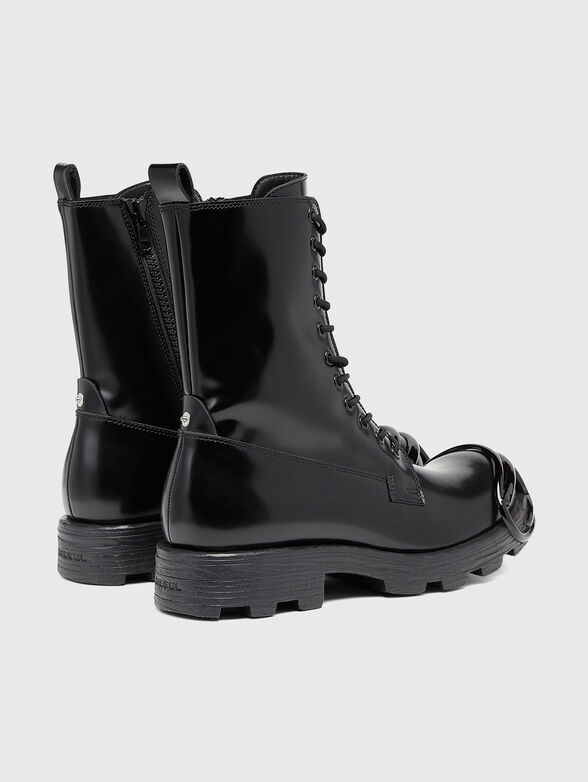 D-HAMMER leather boots - 4