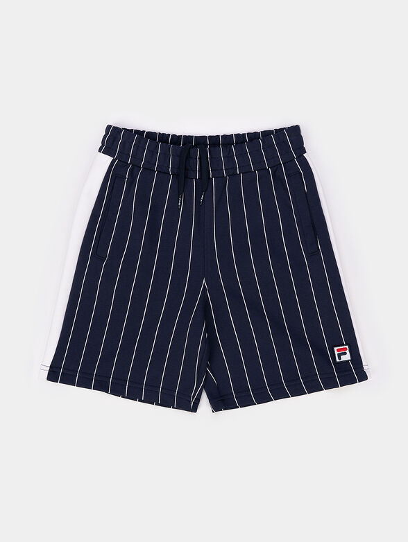 QUENTIN pinstriped shorts - 1