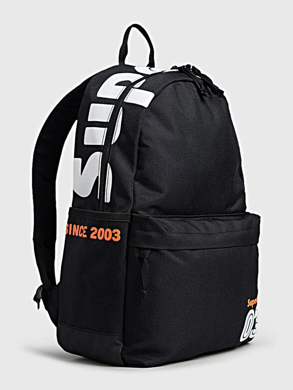 VINTAGE MONTANA black backpack with logo detail - 3
