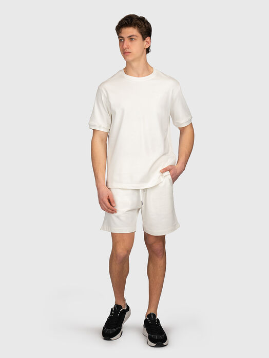 Cotton-blend T-shirt