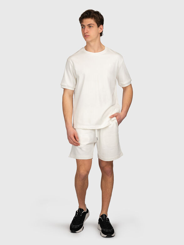 Cotton-blend T-shirt - 1