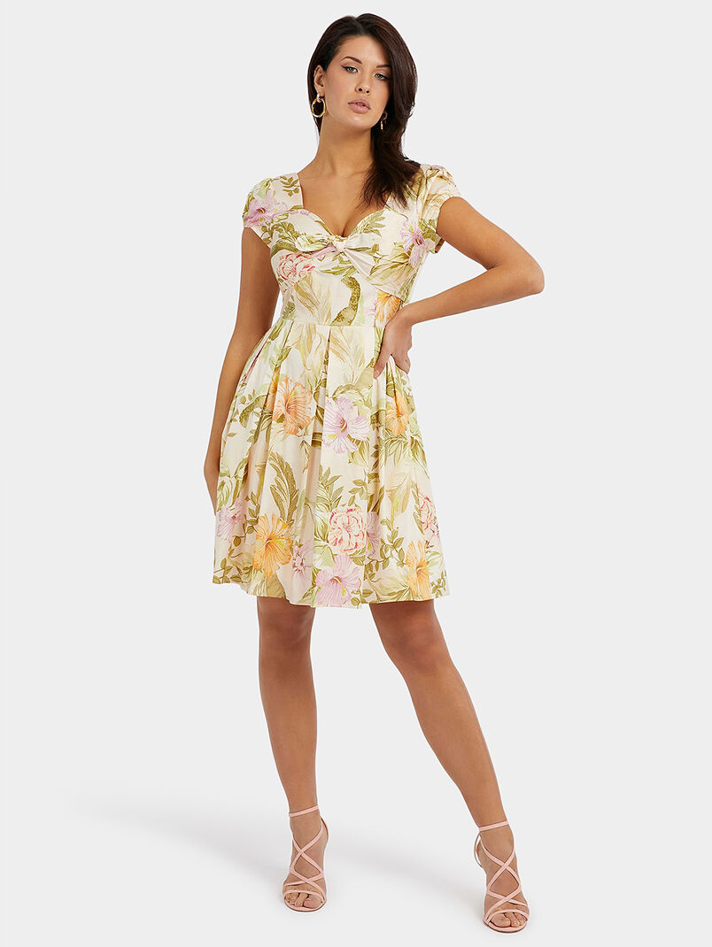 KARIDA mini dress with floral print - 3