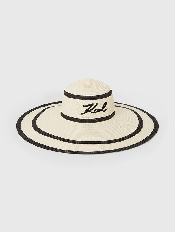 K/SIGNATURE brim hat - 1