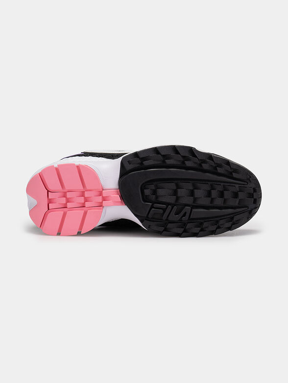 DISRUPTOR black sneakers with colorful accents  - 5