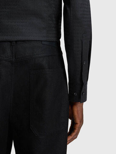 KENNO long sleeved cotton shirt - 5