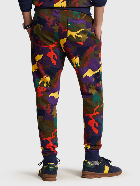 Camouflage print sweatpants - 2